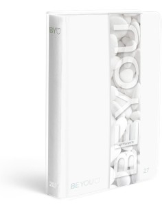 BE YOU-Diario be you Scuola Extra White 2026/2027 Agenda...