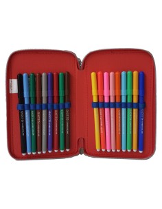 Astuccio Scuola 3D Dinosauri 3 Zip, Portacolori... 2