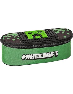 Minecraft | Astuccio Scuola Ovale Organizzato, con...