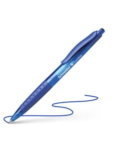 Penna a sfera a scatto Suprimo - tratto medio - blu...