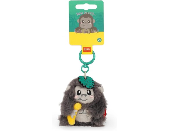 Legami - Portachiavi Super Soft! Portachiavi di Peluche Gorilla