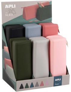 Apli : astuccio Up North, 22x6x8 cm, triangolare - Assortito