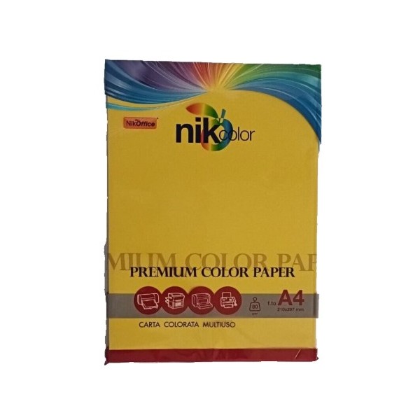 RISMA COLORATA Carta colorata 21x29,7 gr.80...
