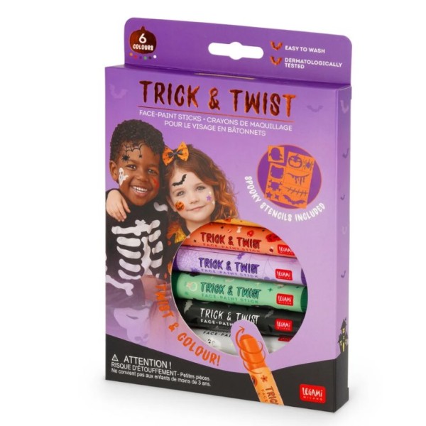 Legami - Set di 6 Trucchi Viso in Stick - Trick...