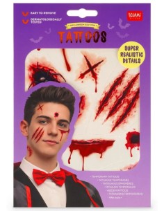 Legami - Tatuaggi Temporanei Viso e Corpo Halloween Legami