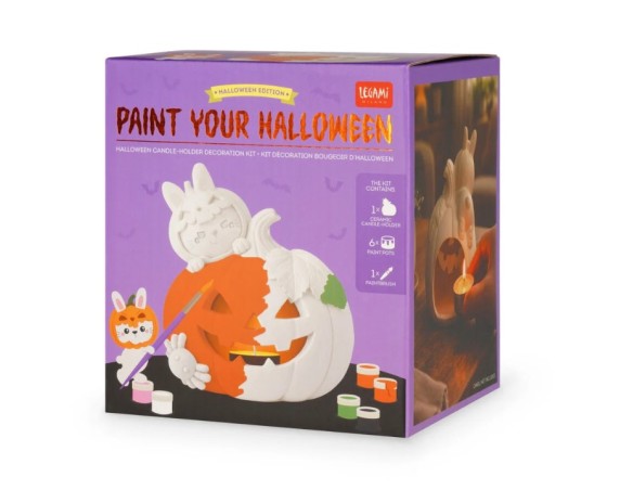 Legami - Kit Decorazione Portacandela di Halloween - Paint Your Halloween halloween legami
