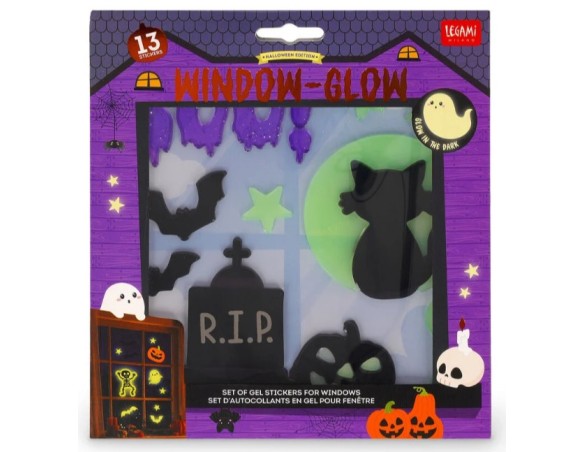 Legami - Vetrofanie Set di Adesivi in Gel per Finestra - Windo-Glow legami halloween