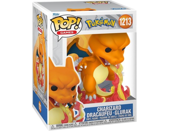 Funko POP! Premium: Pokemon - Charizard - Figura in vinile da collezione -  (1213) Idea regalo - Prodotto ufficiale - Giocattol