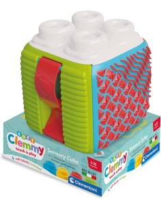 Clementoni- Soft Sensory Activity Cube-Set Costruzioni... 2