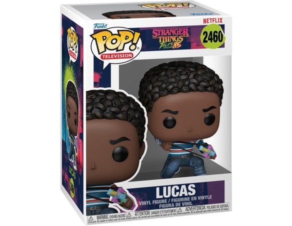 Funko POP! Animation: Netflix Stranger Things: Tales from '85 - Lucas 2460Gadget Ufficiale - Personaggio in Vinile da Collezion