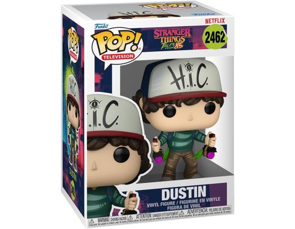 Funko POP! TV: Netflix Stranger Things Tales from '85 2462- DustinGadget Ufficiale - Personaggio in Vinile da Collezione da Esp