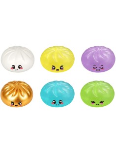 Squishy Ravioli morbidi a sorpresa da 8,5 cm, 4 assortiti...