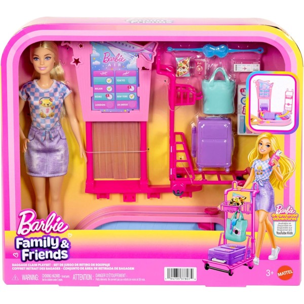 Barbie Malibu Famiglia e Amici Bambola...