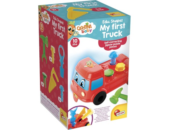 Lisciani Giochi - Carotina Baby Edu shapes – My first truck, 109968