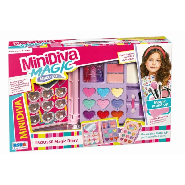 Set Minidiva Cosmetici Trousse Magic Diary