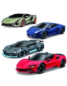Burago Junior auto modellino 1:24 Bugatti Lamboghini...