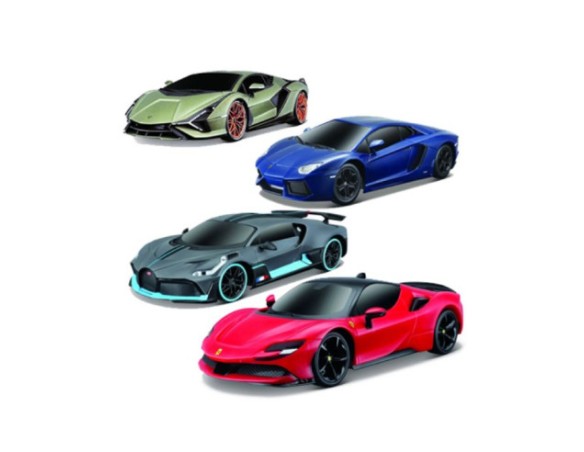 Burago Junior auto modellino 1:24 Bugatti Lamboghini racing special porsche ford