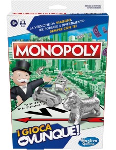 Hasbro Gaming Monopoly, I Gioca Ovunque, Gioco Portatile...