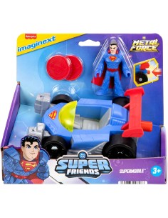 Imaginext DC Super Friends Metal Force Supermobile...