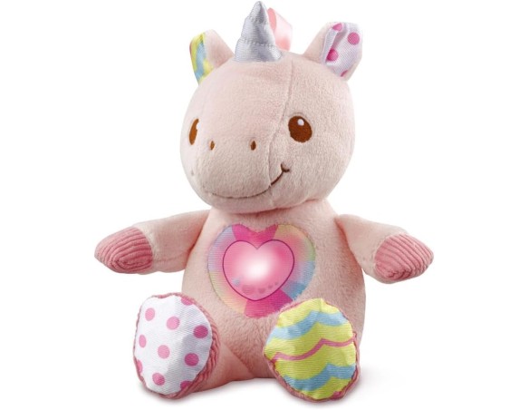 VTech Stella Dolci Coccole Gatto Peluche Interattivo 0-36 Mesi45+ Canzoni, Melodie, Frasi, Cuore Luminoso Cambiacolore, Diversi