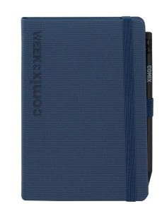 Agenda Comix 2027 12 Mesi Settimanale Medium Blu Texture