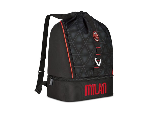 Milan | SACCA CON FONDO RIGIDO PORTA SCARPE SEVEN GYM BACKPACK MILAN CONNECTION PRODOTTO UFFICIALE