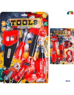 SET ATTREZZI LAVORO C/TRAPANO O SMERIGLI