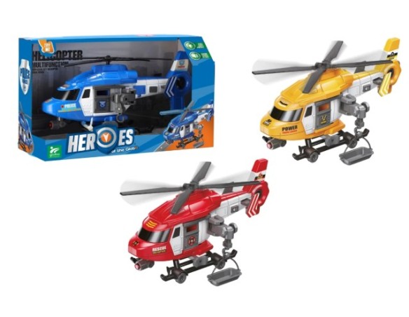 Heroes of the globe elicottero catteri con luci suoni assortiti