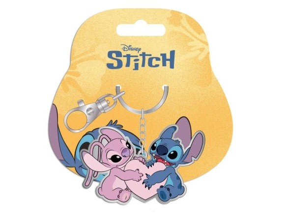 Lilo & Stitch Portachiavi metallo Angel stitch