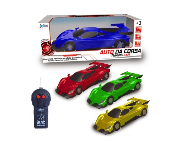 Auto radiocomandata 1:24 2 funzioni 3pz ass.