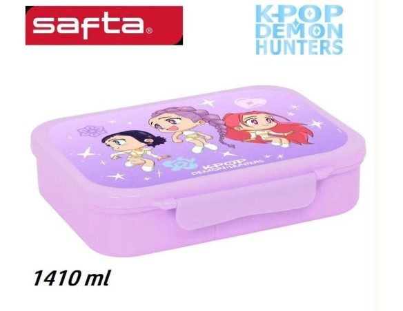 Demon Hunters K-Pop |  Portamerenda 1410ml scuola bambina Demon Hunters K-Pop huntrix