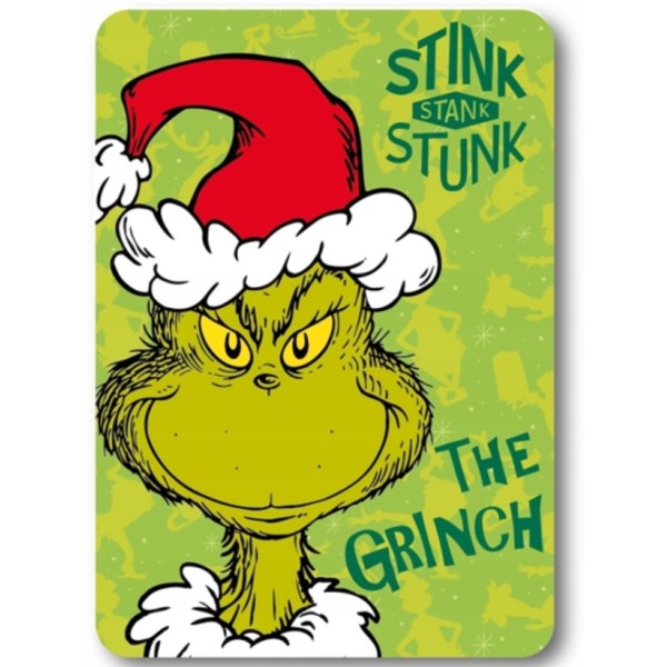Il Grinch - Plaid 100x140 Il Grinch Natale