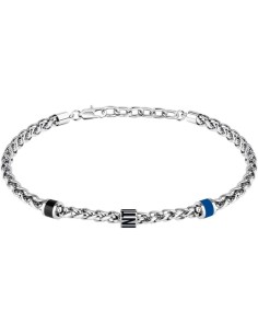 Inter | Bracciale in acciaio con ciondoli Inter