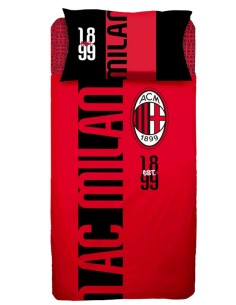 Milan | Completo Letto Lenzuolo A.C. Milan| 1 Piazza |...
