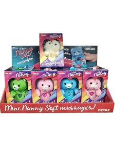Mini Nanny Orsetto 12 cm registra messaggi, peluche...