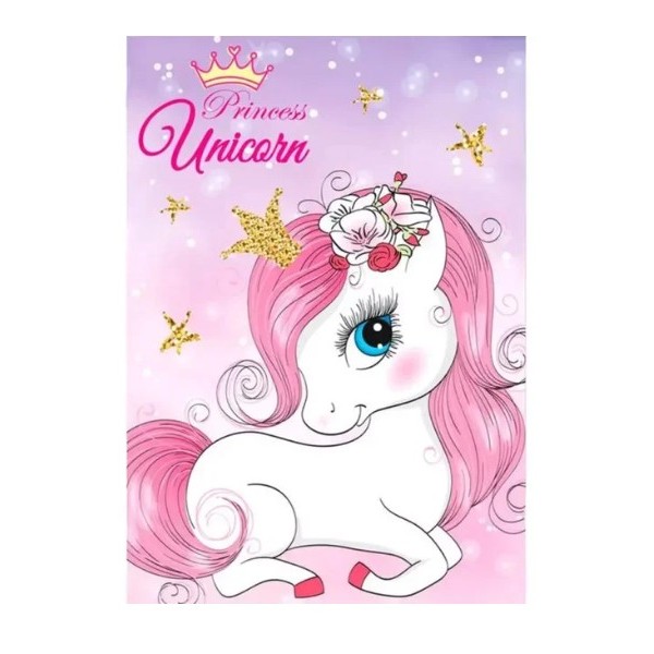 Unicorno | Plaid copertina coperta pile bimba...