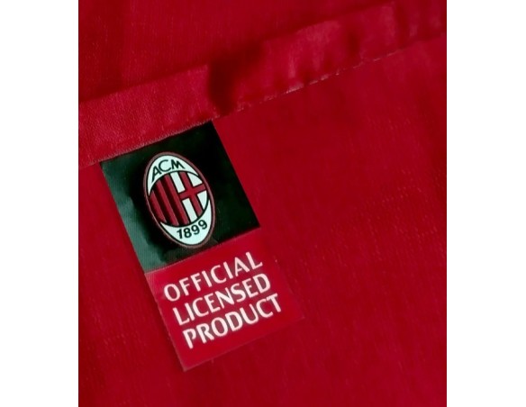 Milan | Completo Letto Lenzuolo A.C. Milan| 1 Piazza |  Prodotto Ufficiale