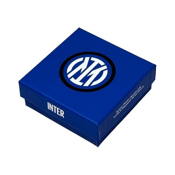Inter | Bracciale in acciaio con ciondoli Inter
