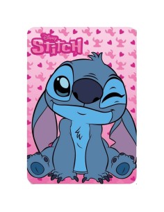 Disney Stitch - Coperta plaid per bambini, Morbido pile,...