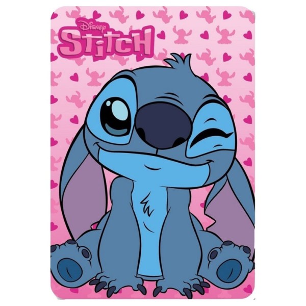 Disney Stitch - Coperta plaid per bambini,...