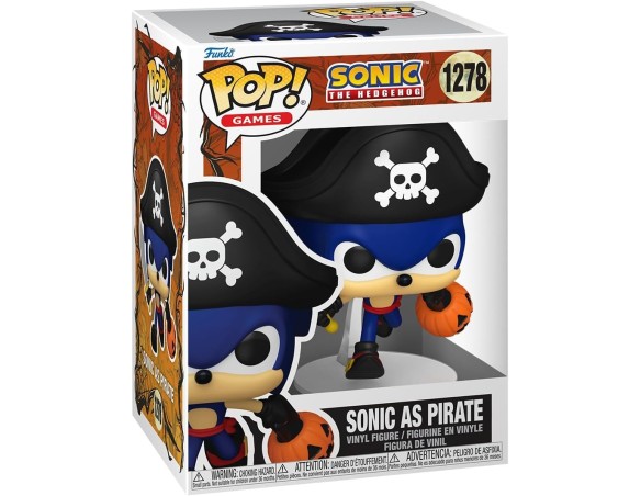 Funko POP! Games: Sonic the Hedgehog - Sonic as Pirate 1278