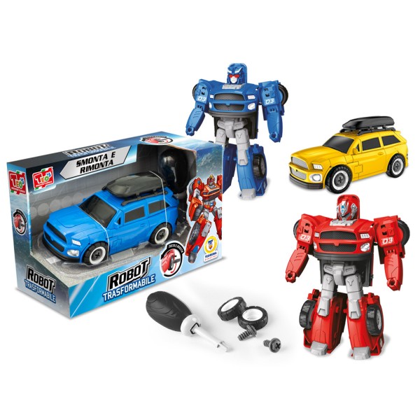 Robot Teorema Teo's Pick Up Trasformabile 3...