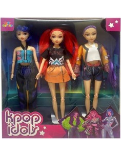 K-pop Set 3 Bambole Kpop Idols Stars Rumi Mira Zoey H 30...