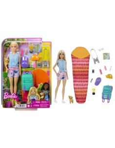 Barbie Siamo in Due Malibu in Campeggio Bambola Bionda...