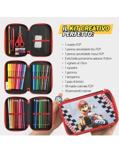 Supermario | Astuccio Scuola Ufficiale Mario Kart,... 2