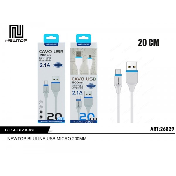 CAVO MICRO USB 20cm