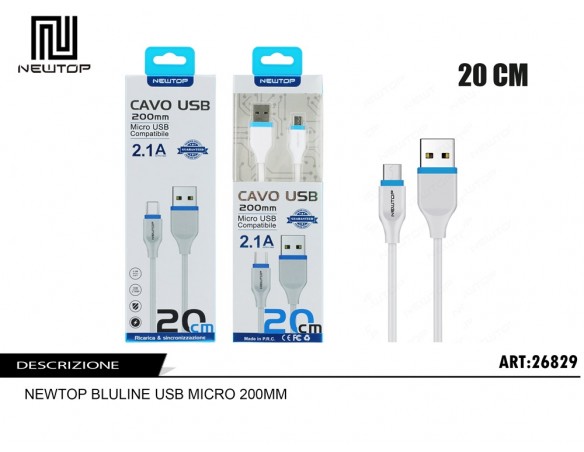 CAVO MICRO USB 20cm