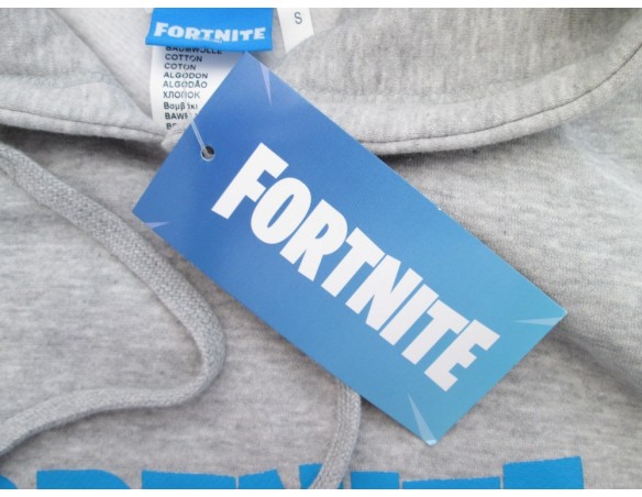 FELPA FORTNITE GRIGIO MELANGE
