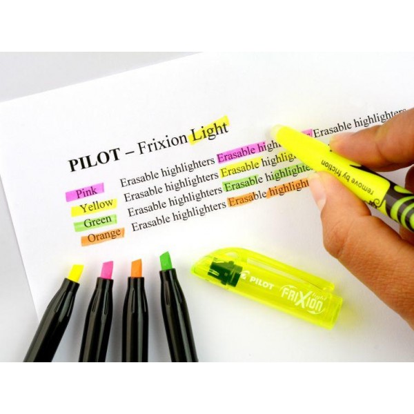 EVIDENZIATORE CANCELLABILE PILOT LIGHT GIALLO