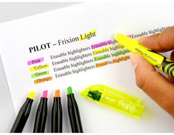 EVIDENZIATORE CANCELLABILE PILOT LIGHT GIALLO